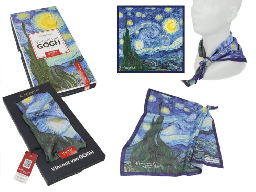 Apaszka - V. Van Gogh. Gwiaździsta Noc (CARMANI)