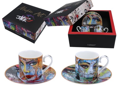 Carmani, kpl. 2 filiżanek espresso - Loui Jover
