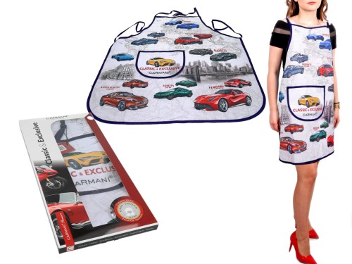 Fartuszek kuchenny - Classic &amp; Exclusive, modern car (CARMANI)