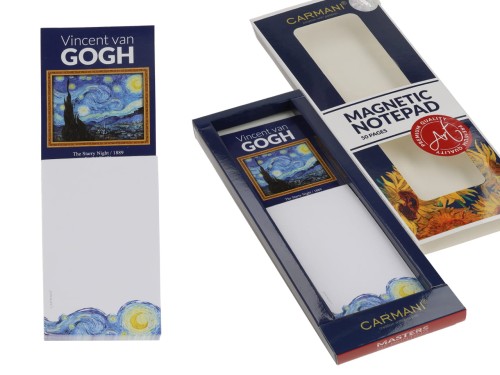 Notes magnetyczny - V. van Gogh, Gwiaździsta Noc (CARMANI)