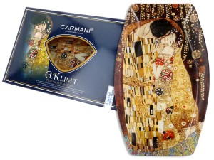 Talerz dekoracyjny - G. Klimt, Pocałunek(CARMANI)