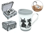 Kubek podróżny 320ml - Travelling Cats, Nowy Jork (CARMANI)