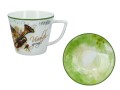Porcelanowa filiżanka 220ml ze spodkiem - A. Vivaldi, Wiosna (CARMANI)
