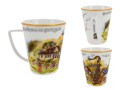 Kubek porcelanowy 370ml - A. Vivaldi, Lato (CARMANI)
