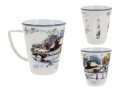 Kubek porcelanowy 370ml - A. Vivaldi, Zima (CARMANI)