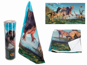 Ręcznik (mały) - Prehistoric  World of Dinosaurs (CARMANI)