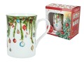 Kubek świąteczny Classic 360ml - Stroik świąteczny (CARMANI)