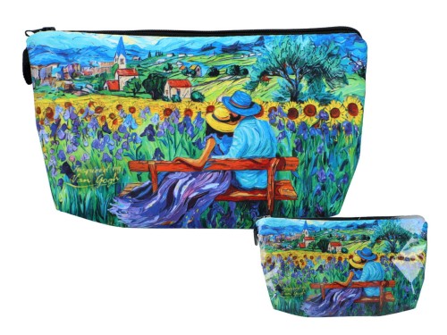Kosmetyczka ok.15x10cm - Inspirowane malarstwem V. van Gogh (CARMANI)