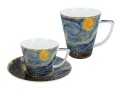 Kpl. filiżanka i kubek - van Gogh, Gwiaździsta Noc (CARMANI)