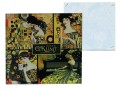 Podkładka szklana - G. Klimt, kolaż (CARMANI)