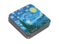 Kpl. 6 podkładek korkowych pod kubki - V. van Gogh, Gwiaździsta Noc (CARMANI)