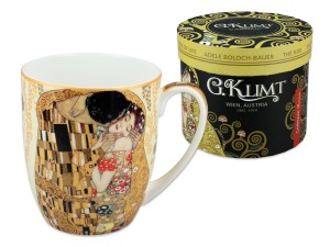Kubek Camio - G. Klimt, Pocałunek (CARMANI)