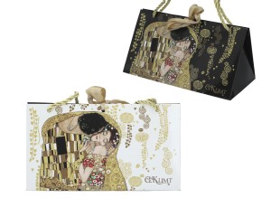 Kpl. 6 torebek ozdobnych - G. Klimt, Pocałunek (CARMANI)