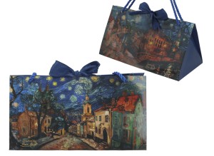 Kpl. 6 torebek ozdobnych - Inspirowane malarstwem V. van Gogh (CARMANI)