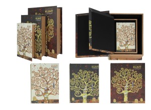 Kpl. 3 szkatułek - G. Klimt, Drzewo życia (CARMANI)