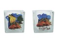 Świecznik szklany + tealight - V. van Gogh, Taras Kawiarki w Nocy (CARMANI)