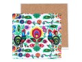 Podkładka ceramiczna ok. 11x11cm - Folk (CARMANI)