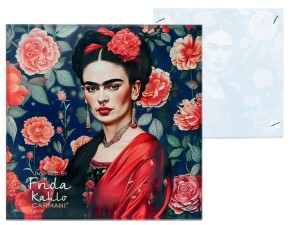Podkładka szklana pod kubek ok. 11,5x11,5cm - inspirowana malarstwem F. Kahlo(CARMANI)