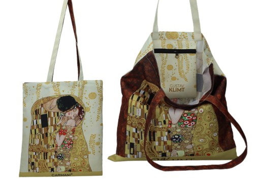 Torba na ramię - G. Klimt, Pocałuenk (CARMANI)
