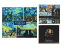 Podkładka szklana pod kubek ok. 11,5x11,5cm - kolaż inspirowany twórczością van Gogh'a(CARMANI)