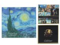 Podkładka szklana pod kubek ok. 11,5x11,5cm - van Gogh, Gwiaździsta Noc (CARMANI)