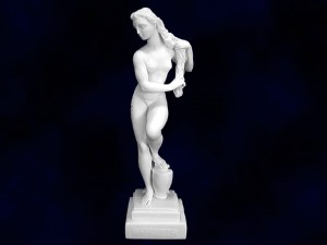 Figura kobiety - alabaster grecki