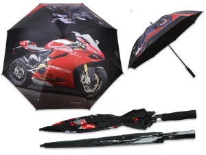WYSYŁKA TYLKO POD ADRES... Parasol automatyczny o dł. = 95cm - Classic & Exclusive, Ducati Pigante (CARMANI)