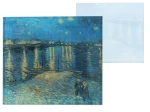Podkładka szklana - V. van Gogh, Gwiaździsta Noc nad Rodanem (CARMANI)