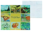 Podkładka szklana - V. van Gogh, kolaż (CARMANI)