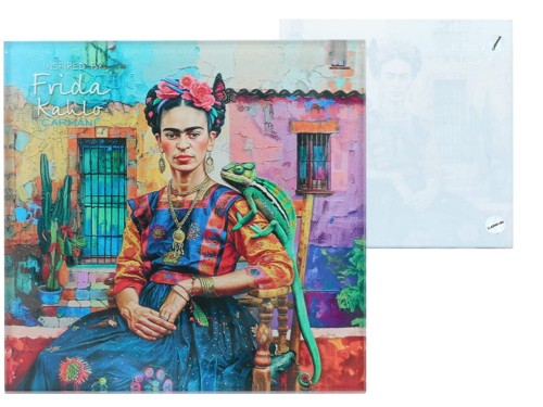 Podkładka szklana - inspirowana malarstwem F. Kahlo(CARMANI)