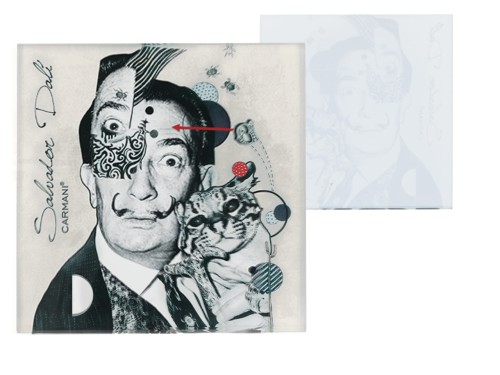 Podkładka szklana - inspirowana malarstwem S. Dali (CARMANI)