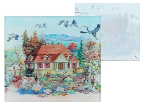 Podkładka szklana - Wieś (CARMANI)