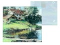 Podkładka szklana - Chłopska osada (CARMANI)