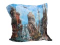 Poduszka z wypełnieniem/suwak - inspirowana malarstwem A. Gaudi (CARMANI)