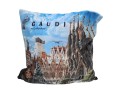 Poduszka z wypełnieniem/suwak - inspirowana malarstwem A. Gaudi (CARMANI)