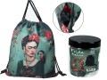Worek na plecy z kieszenią w tubie - F. Kahlo (CARMANI)