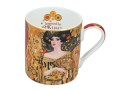 Kubek 340ml, porcelana - Inspirowany malarstwem G. Klimt (CARMANI)