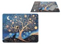 Podkładka pod mysz komputerową - kolaż: V. van Gogh, G. Klimt (CARMANI)
