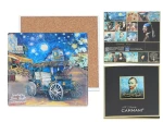 Podkładka ceramiczna 10,5x10,5cm - Inspirowane malarstwem V. van Gogh (CARMANI)