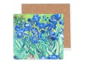 Podkładka ceramiczna 10,5x10,5cm - V. van Gogh, Irysy (CARMANI)