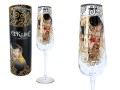 Kieliszek do szampana 220ml - G. Klimt, Pocałunek (CARMANI)