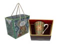 Kubek  z porcelany 370ml - Wzór marokański, Casablanca (CARMANI)