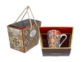 Kubek  z porcelany 370ml - Wzór marokański, Casablanca (CARMANI)