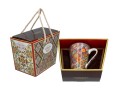 Kubek  z porcelany 370ml - Wzór marokański, Casablanca (CARMANI)