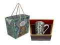 Kubek  z porcelany 370ml - Wzór marokański, Casablanca (CARMANI)