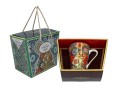 Kubek  z porcelany 370ml - Wzór marokański, Casablanca (CARMANI)