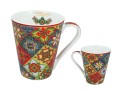 Kubek  z porcelany 370ml - Wzór marokański, Casablanca (CARMANI)