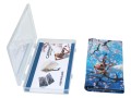 Etui na okulary, składane - Dekoracja kwiatowa (CARMANI)