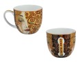 Kpl. 2 filiżanek ze spodkami - G. Klimt, Złote łzy (CARMANI)
