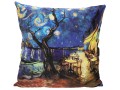 Poduszka z wypełnieniem/suwak - Inspirowana malarstwem V. van Gogh (CARMANI)